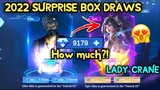 GUINEVERE LADY CRANE COST in SURPRISE BOX EVENT!😍HOW MUCH?!🤔WHICH OTHER SKINS?💙