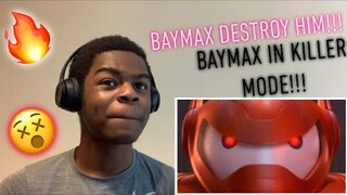 Baymax in Killer Mode!!! Baymax Destroy Him Reaction