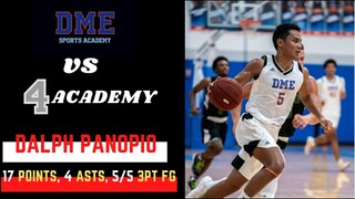 Dalph Panopio [17Points] DME PG Blue vs 4A Academy | November 11, 2019