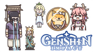 Funny|Genshin Impact|Liben Merchant And Taro Coin