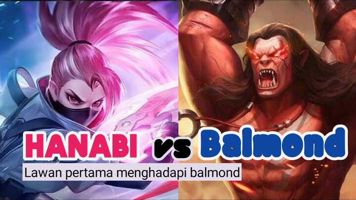 HANABI MELAWAN BALMOND DI AWAL PERTARUNGAN