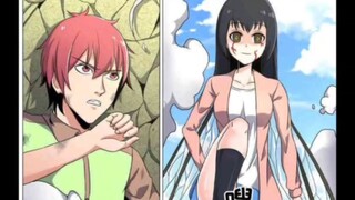 附身漫画116，反派附身女主与男主战斗