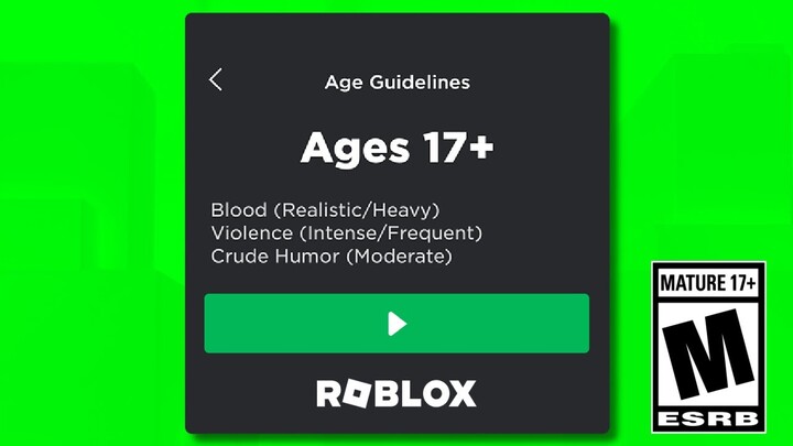 17+ ROBLOX Games are here!