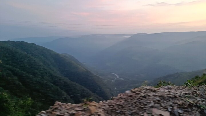 meghalaya top hill view point .. cloud are near by us