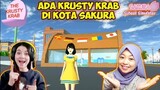 Reaksi Ani Nurhayani & Lita Lito ADA KRUSTY KRAB DI KOTA SAKURA | Sakura School Simulator Indonesia