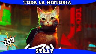 El Juego donde eres un GATO en un MUNDO POST APOCALIPTICO - STRAY | Toda la Historia en 10 Minutos