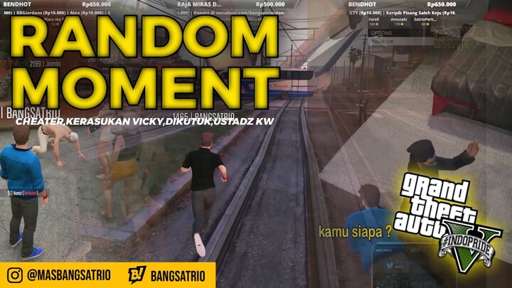 #17 RANDOM MOMENT BANGSATRIO LIVE STREAM - GTA V ROLEPLAY INDONESIA #INDOPRIDERP INDOPRIDE ROLEPLAY