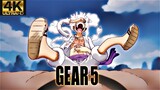 Luffy GEAR 5 Impact Frames [4K]
