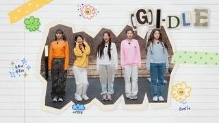 史上最可爱OP！GIDLE合力自作曲作词团综片头新歌！