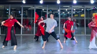 【Bai Xiaobai】《Three Bows to the Coolness of the Red Dust》Chinese Style Jazz Choreography Classroom E