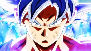 龙珠英雄，超燃混剪：自在极意功孙悟空VS超级赛亚人四孙悟空？（1080p画质修复，光流法60帧，补帧。纵享丝滑）
