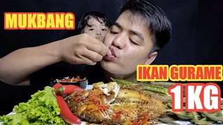 MUKBANG IKAN GURAME 1KG, SAMBEL MERAH BERSAMA OYONG DAN TEMAN-TEMANNYA !