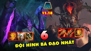 TOP 6 đội hình BÁ ĐẠO nhất để leo rank trong Đấu Trường Chân Lý 11.18 | ĐTCL 5.5