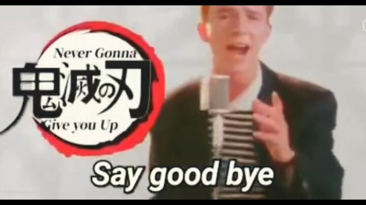 rickroll demon Slayer