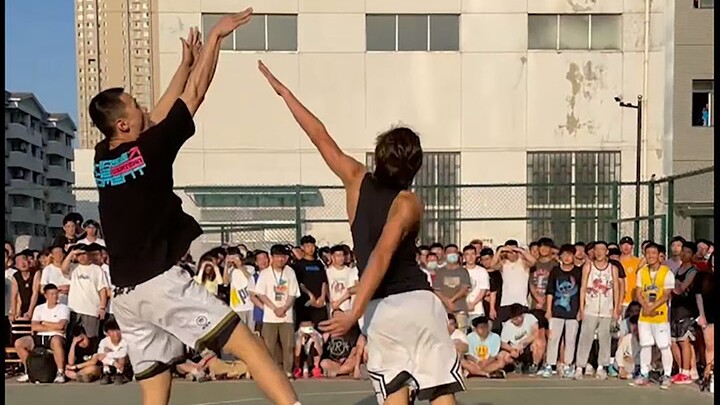 That’s the kind of attitude you should have when playing basketball!