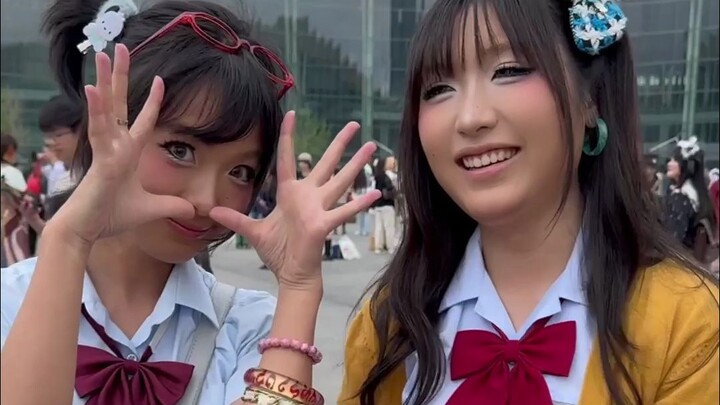 At the 2024 Chengdu Comic Con, you’ll spot someone perfectly recreating the Shibuya “gyaru” style fr