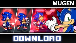 Fleetway Sonic JUS By Micheal2200 - MUGEN JUS CHAR