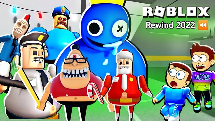 Roblox Rewind 2022 ⏪ Rainbow Friends, Choo Choo Charles, Siren cops | Shiva and Kanzo Gameplay