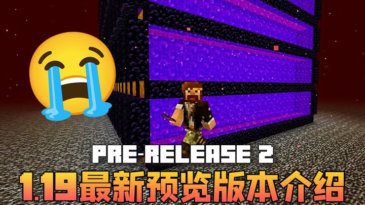 ★ Minecraft ★ Giới thiệu phiên bản mới nhất Pre-2 1.19 của Tử Mân