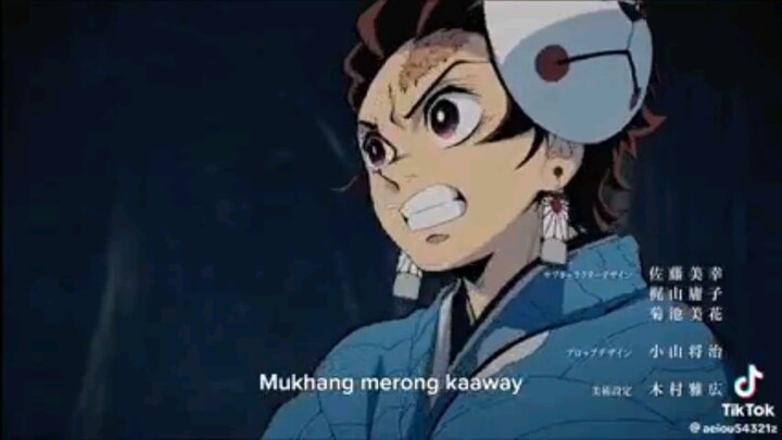 Tagalog intro version ng demon slayer hahaha laugh trip