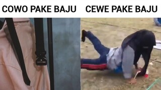 COWO CEWE KETIKA GANTI BAJU