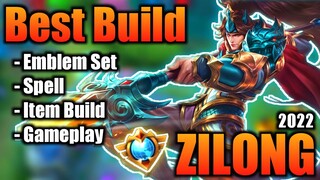 ZILONG BEST BUILD 2022 | TOP 1 GLOBAL ZILONG BUILD | ZILONG - MOBILE LEGENDS | MLBB