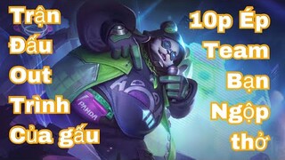 Trận đấu 10p của Zuka Rapper out trình team bạn quá