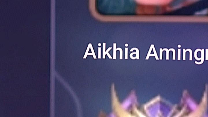 ML player Aikhiaamingnan