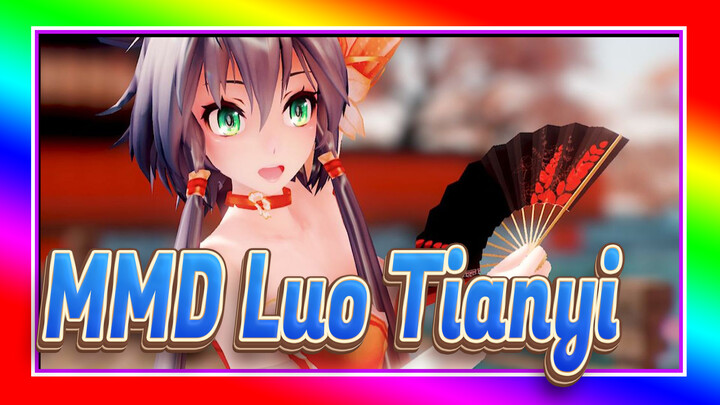 [MMD Luo Tianyi] Luo Tianyi - Bunga, Bulan dan Kamu