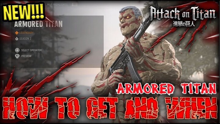 *NEW* ARMORED TITAN Skin & Bundle - HOW TO GET & WHEN!?!? (Warzone & Vanguard)🔥