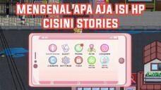 Ini Dia Full Pembahasan Mengenai Isi Dari Fitur HP Yang Ada Di Cisini Stories‼️