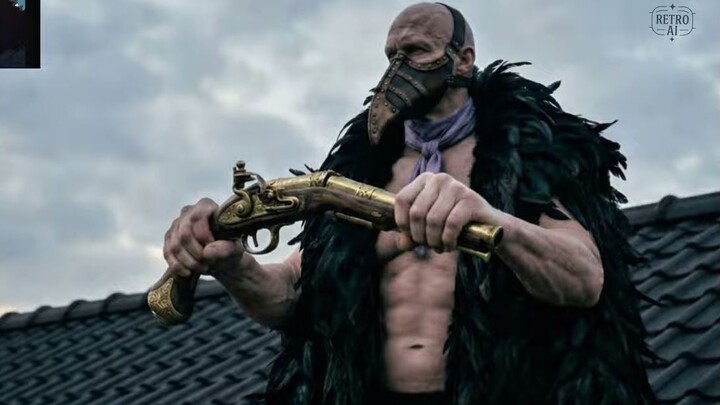 ONE PIECE LIVE ACTION： Karasu vs Admiral Fujitora ｜ Cinematic AI Reimagining