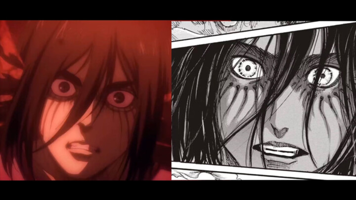 Compare Attack on Titan final season pv2 and the comics frame by frame to see how much MAPPA has imp
