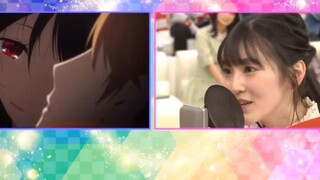 [Teks bahasa Mandarin yang diterjemahkan sendiri] [Miss Kaguya] Adegan dubbing Aoi Koga + pesan Tahu