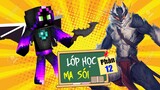 Minecraft Lớp Học Ma Sói (Phần 12) #12- BUỔI HỌC CUỐI CÙNG TRONG NĂM 🐺 vs 🥶