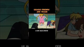 Sailor moon has Terrible Friends!!! #sailormoon #usagi #anime