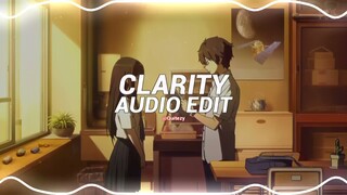 clarity (muffoxx edit) - zedd ft. foxes [edit audio]