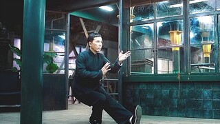 Donnie Yen's "Ip Man Squat" seems simple, but it's still a bit difficult to do.