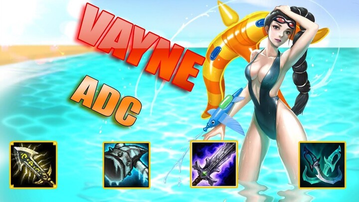 Vayne ADC _ PENTAKILL _ Né Như TOOL _ 50% CRIT _  Cách chơi và lên đồ _ Liên Minh Huyền Thoại