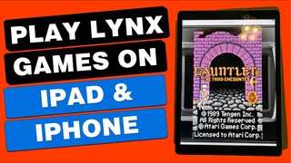 Play Emulators On iPad & iPhone - NO JAILBREAK NEEDED - Atari Lynx