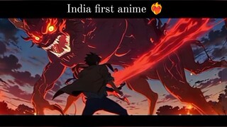 🇮🇳🇮🇳 Indian first anime ♥️♥️