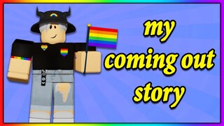 my coming out story