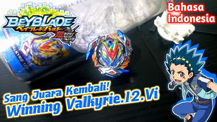 SANG JUARA KEMBALI! Review Beyblade Winning Valkyrie.12.Vi | Mainan&Hobi Part 43 [BAHASA INDONESIA]