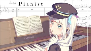 Kagura Mea yang memainkan piano dengan keras 【Saya akan menunjukkan Kagura Aya dalam satu menit】