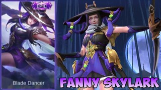 FANNY SKIN SCRIPT EPIC SKYLARK - FIX INVISIBLE CABLE | ABC FILE - MOBILE LEGENDS