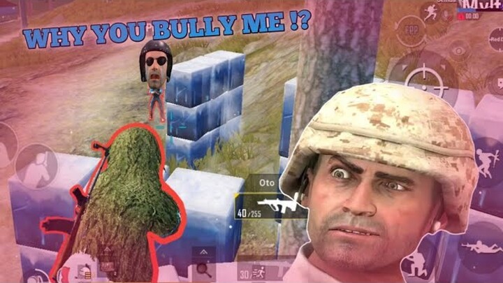 why you, why you bully me - pubg mobile kocak indonesia- trolling noobs in pubg mobile