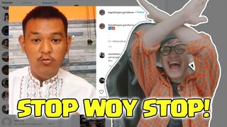 NGAKAK! karena kurang teliti lihat apa yang terjadi...