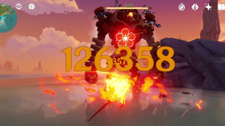 เก็นชินโอมแพกต์ Walnut 390 Mastery Naked Vapor Bash 12.6W