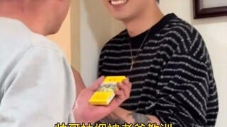 Handsome guy gets scolded by his dad for smoking—netizens comment: "How could such a handsome son br