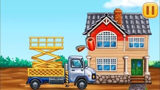 🏘️ Trò Chơi Xây Dựng Nhà Cửa - Lắp Ráp Máy Cẩu,Máy Ủi Đất | Build A House🏘️